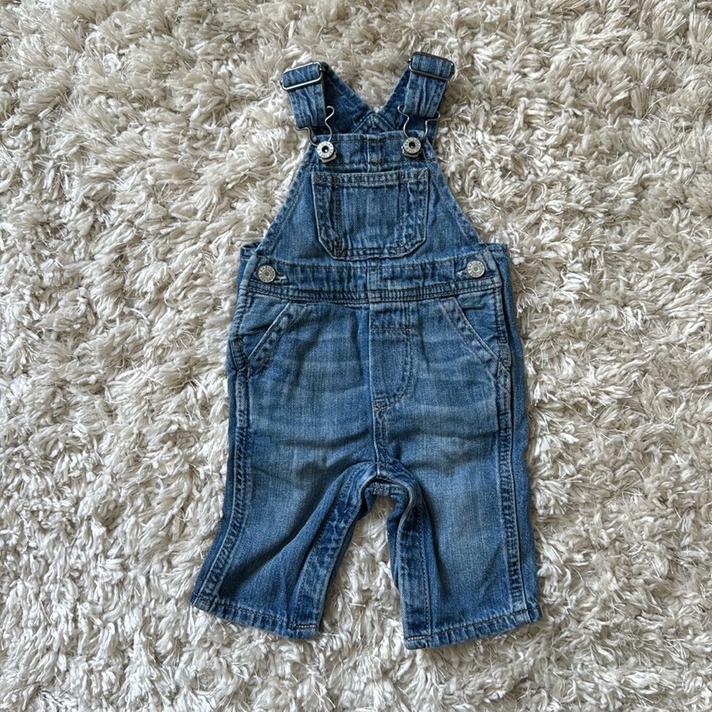 Organic cotton baby gap overalls